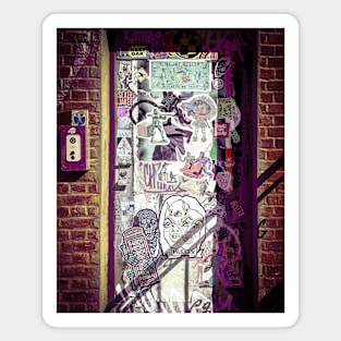 Brooklyn Street Sticker Wall Art NYC Magnet